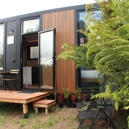 Cozy Cabin2 With Outdoor Bath At Dairy Flat Farm Waitoki Buitenkant foto